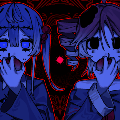 愛愛傀儡 (feat. 初音ミク & 重音テト)のジャケット写真
