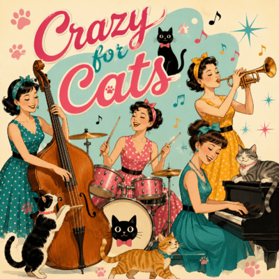 Crazy for Cats Front Cover