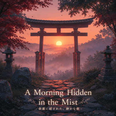 A Morning Hidden in the Mist-A Quiet Morning Hidden in the Soft Morning Mist Front Cover