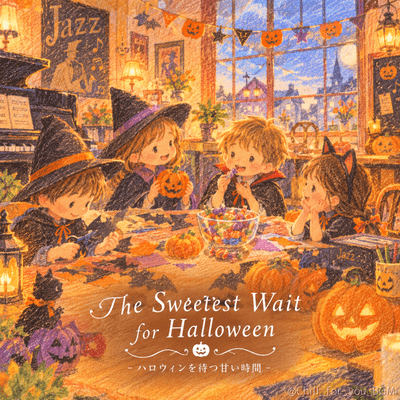 The Sweetest Wait for Halloween - A Sweet Little Time Spent Waiting for Halloween Front Cover