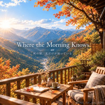 Where the Morning Knows - An Autumn Morning Where Only the Light Knows Front Cover