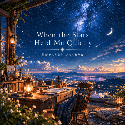 When the Stars Held Me Quietly - The Night When the Stars Gently Held Me Front Cover