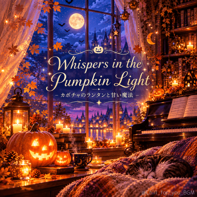 Whispers in the Pumpkin Light - Pumpkin Lanterns and Sweet Magic Front Cover