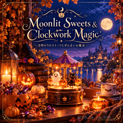 Moonlit Sweets & Clockwork Magic - Sweets and Clockwork Magic Beneath the Moonlight Front Cover