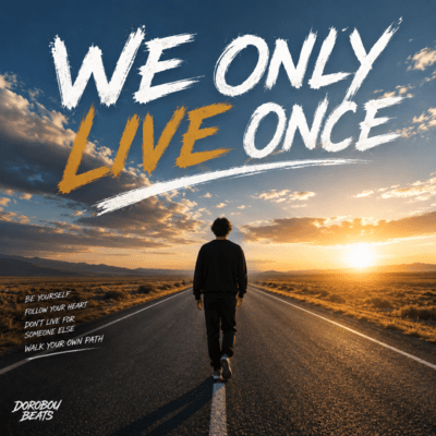We Only Live Once Front Cover