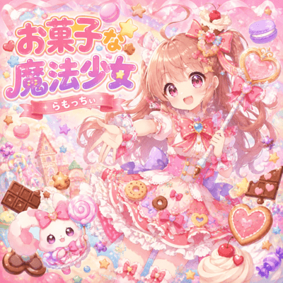 Magical Girl of Sweets Front Cover