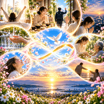 Shiawase Infinity - Sagashite Ita Shiawase Front Cover