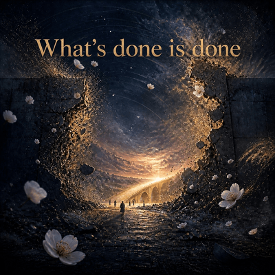 What's done is doneのジャケット写真