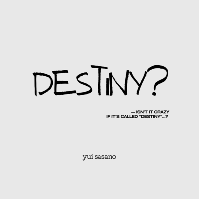 destiny?のジャケット写真