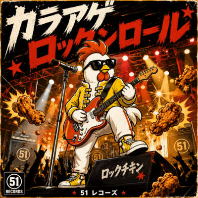 KARAAGE ROCK'N ROLL Front Cover