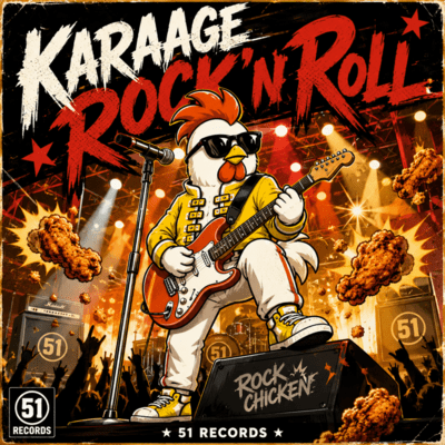 KARAAGE ROCK'N ROLL Front Cover