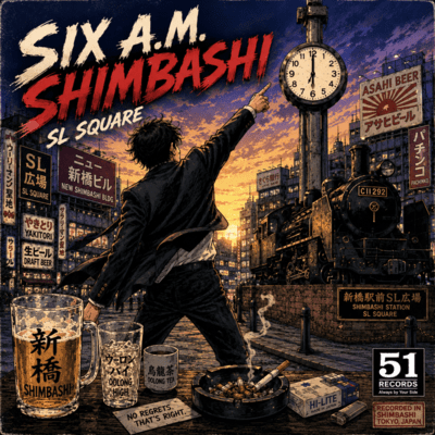 SIX A.M. SHIMBASHIのジャケット写真