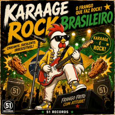 KARAAGE ROCK N ROLL VERSÃO BRASILEIRA Front Cover