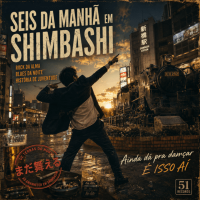 SEIS DA MANHÃ EM SHIMBASHI Front Cover