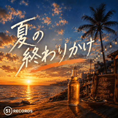 夏の終わりかけのジャケット写真