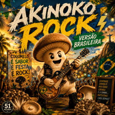 AKINOKO ROCK VERSÃO BRASILEIRA Front Cover