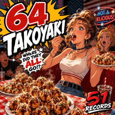 64 Takoyaki Front Cover