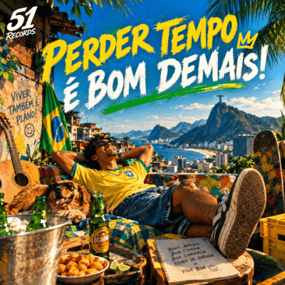 Perder Tempo É Bom Demais! Front Cover