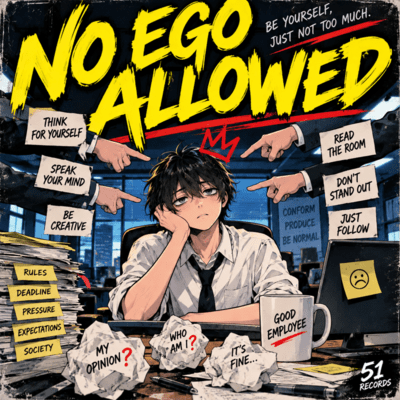 NO EGO ALLOWED Front Cover
