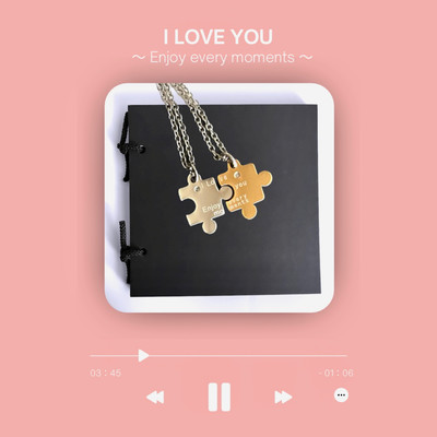 I LOVE YOU ~Enjoy every moments~ Front Cover