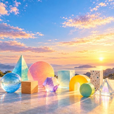 Different Shapes Front Cover