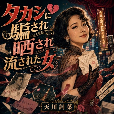 The woman who was deceived, exposed, and ostracized by Takashi Front Cover