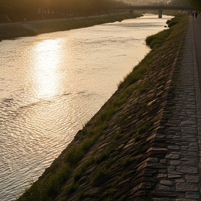 Kamogawa, Evening Breeze Front Cover