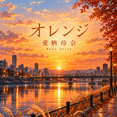 オレンジのジャケット写真