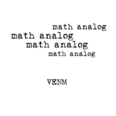 math analog Front Cover