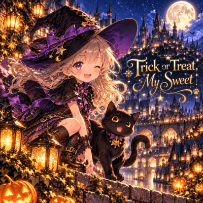 Trick or Treat, My Sweet Front Cover