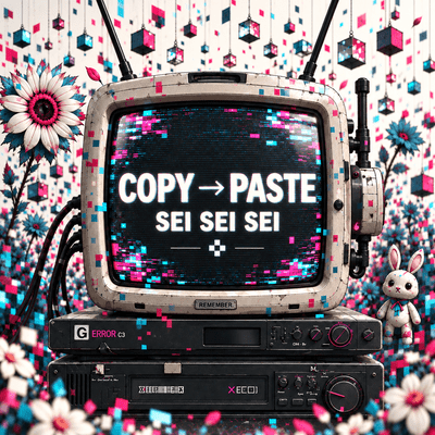 COPY PASTE Front Cover