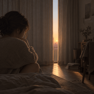A Quiet Morning, Light Front Cover