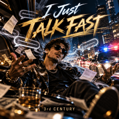 I JAST TALK FASTのジャケット写真