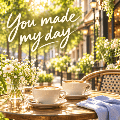 You made my day Front Cover