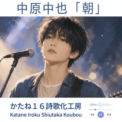 Nakaharachuuya asa Front Cover