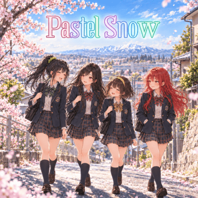 Pastel Snow Front Cover