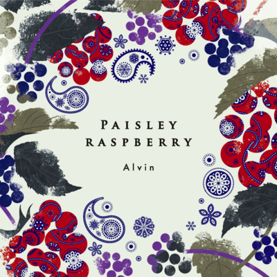 Paisley Raspberry Front Cover