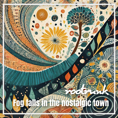 Fog falls in the nostalgic town Front Cover