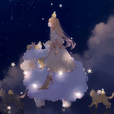 星降るココロ (feat. 初音ミク)のジャケット写真