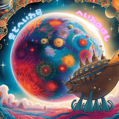 愛とへいわ号のジャケット写真