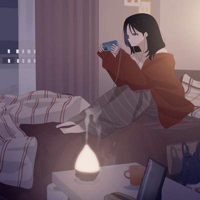 Waiting for Dawn (feat. sakana) Front Cover