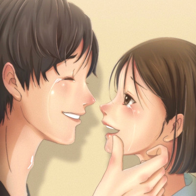 恋小説のジャケット写真