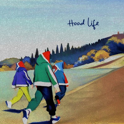 Hood life (feat. Yo$hiki, YAKKUN & kiungreen) Front Cover