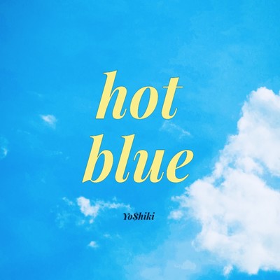 hot blue Front Cover