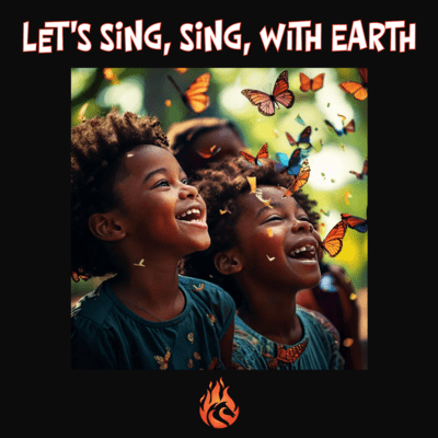 Let's sing, sing, with earth Front Cover