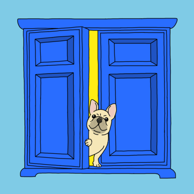 Blue Door Front Cover