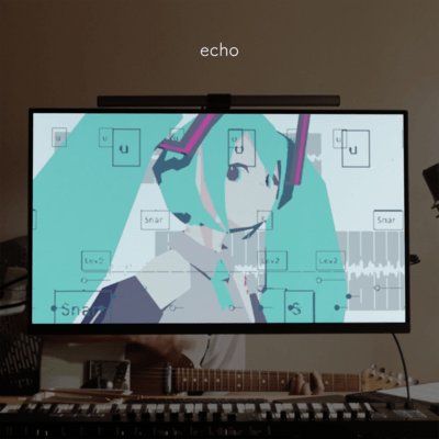 echo (feat. 初音ミク)のジャケット写真