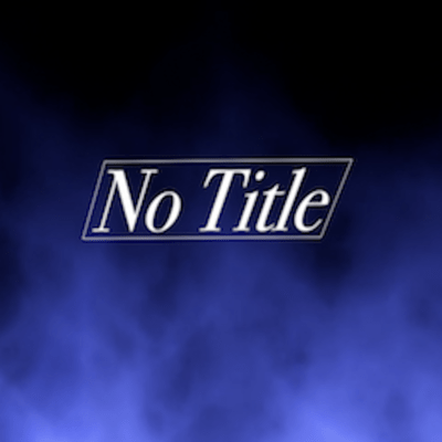 No Title Front Cover