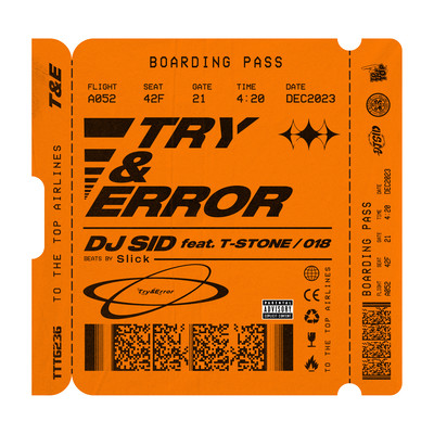 Try & Error (feat. T-STONE & 018) Front Cover