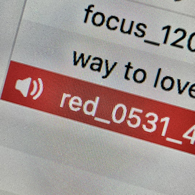 red Front Cover